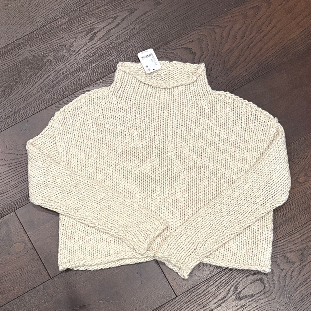 NWT Free people Opal rollneck knit sweater